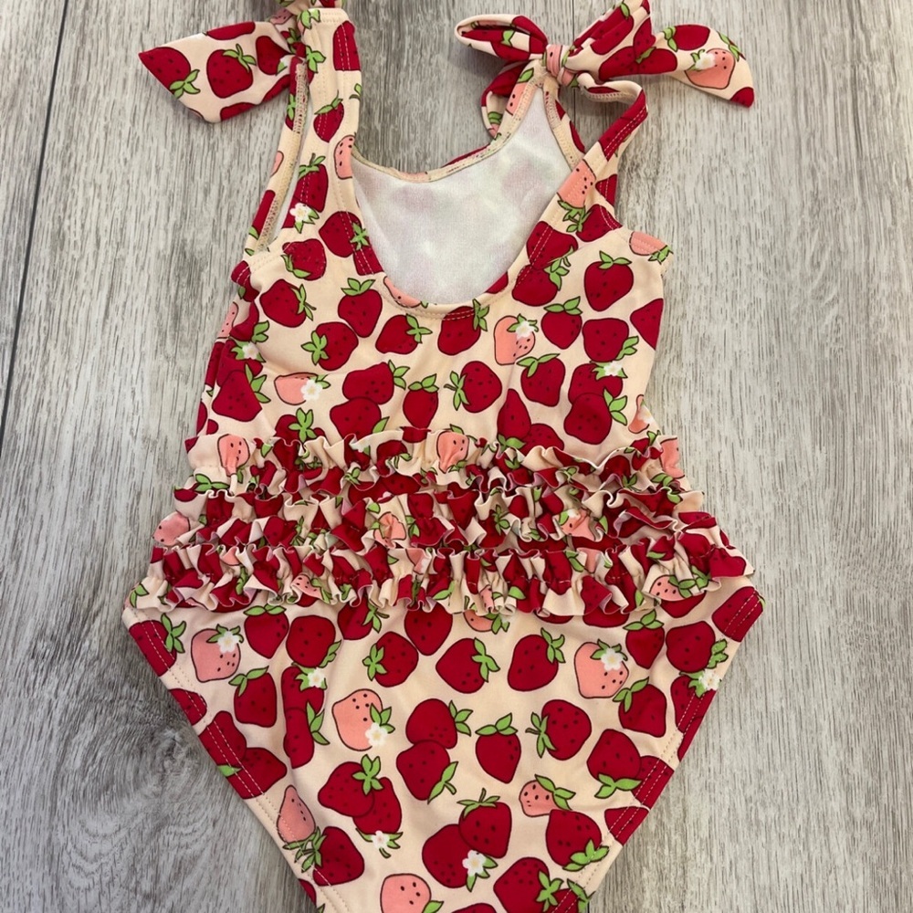 Gymboree 3-6 Months Strawberry Bathing Suit -PLAY - Picture 2 of 3